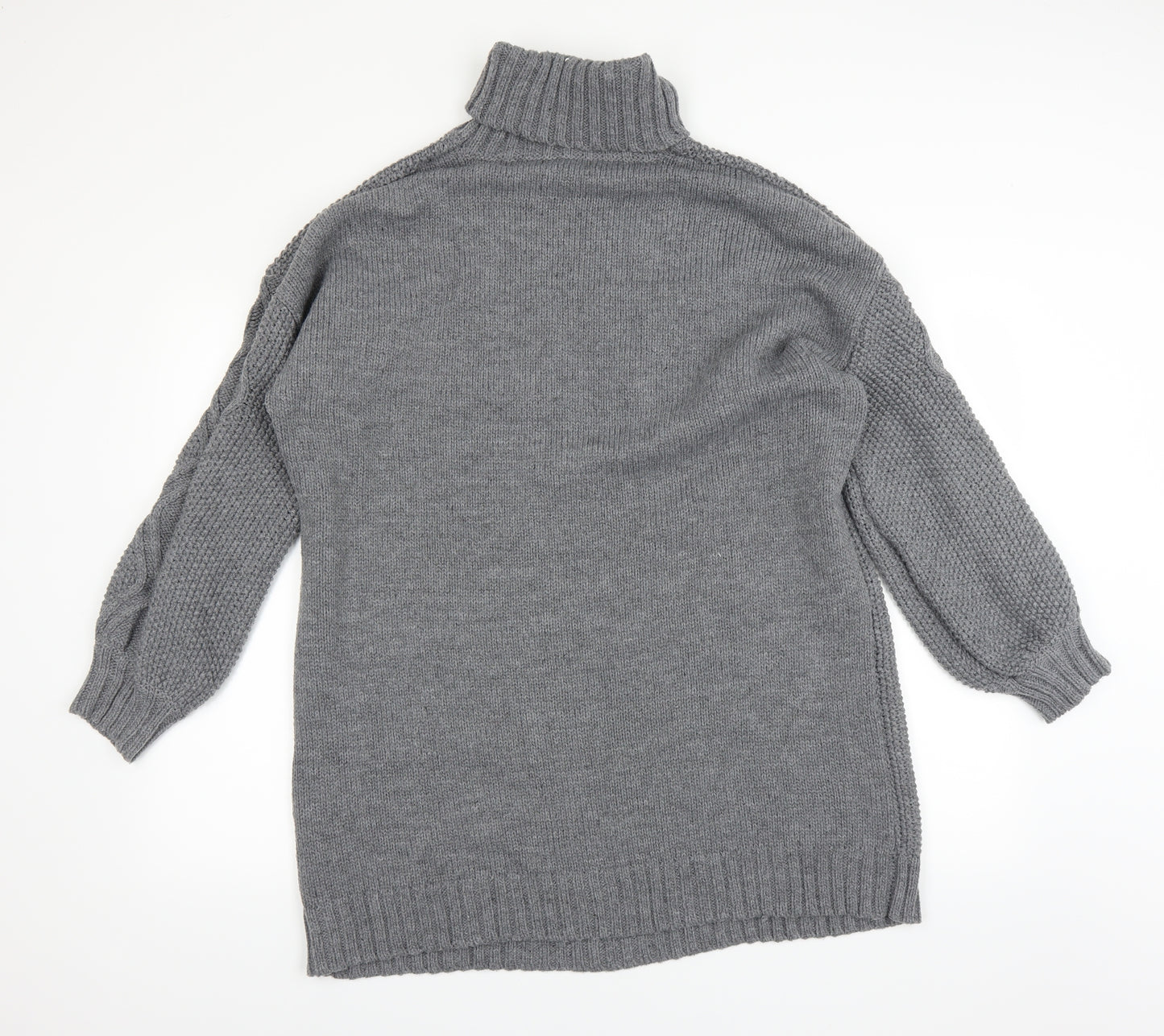 Missguided Womens Grey   Jumper Dress  Size 18