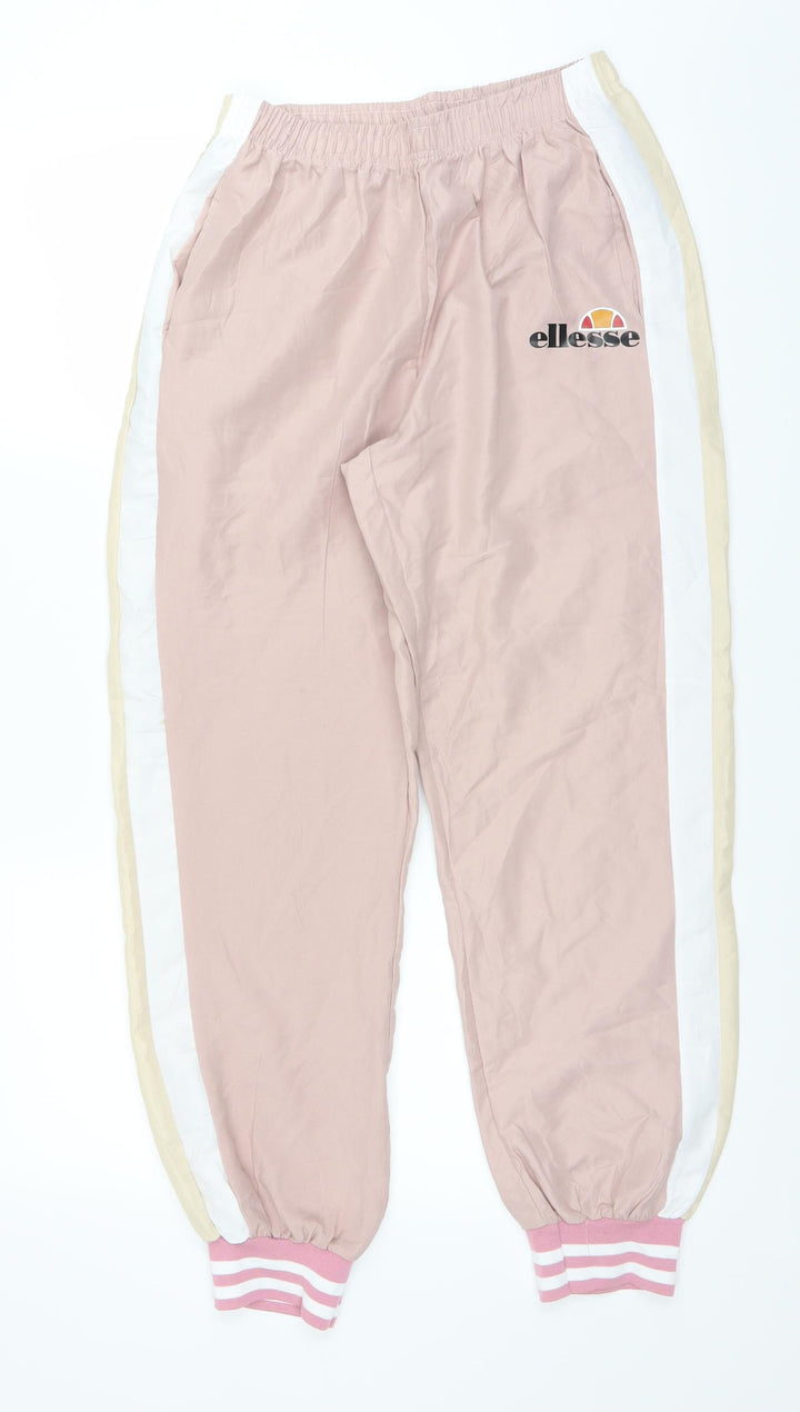 ellesse Womens Pink Jogger Trousers Size L L28 in