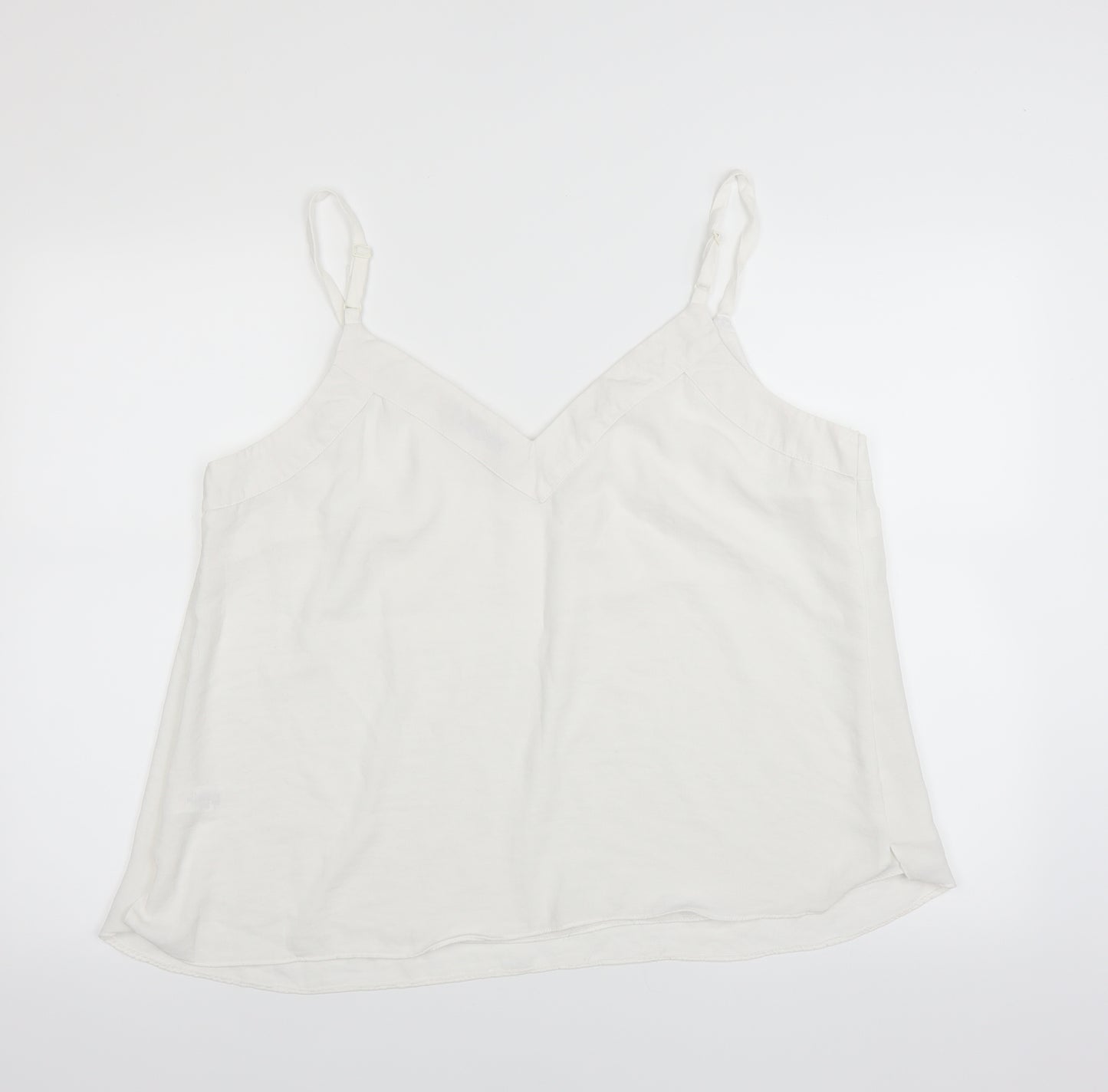 George Womens White   Camisole Blouse Size 18
