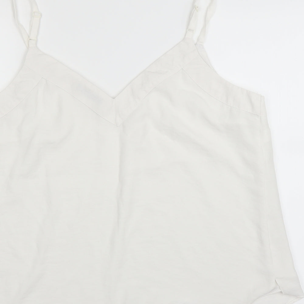 George Womens White   Camisole Blouse Size 18