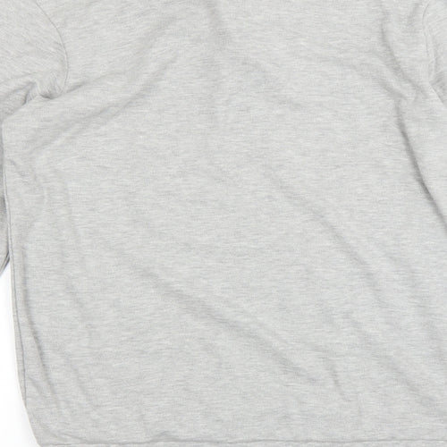 Dreams Womens Grey Solid  Top Pyjama Top Size XL  - Sweatshirt