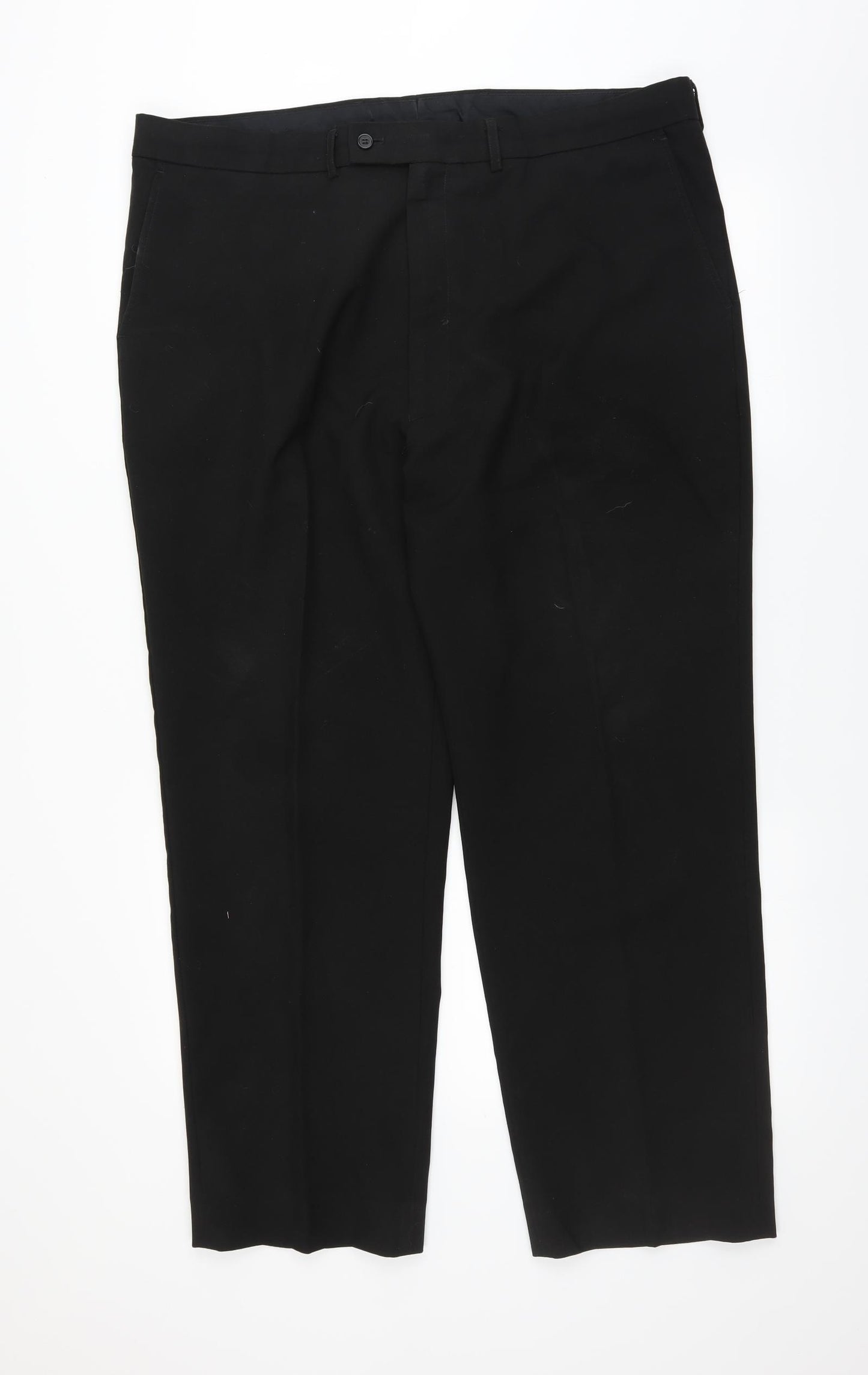 F&F Mens Black   Trousers  Size 42 in L29 in