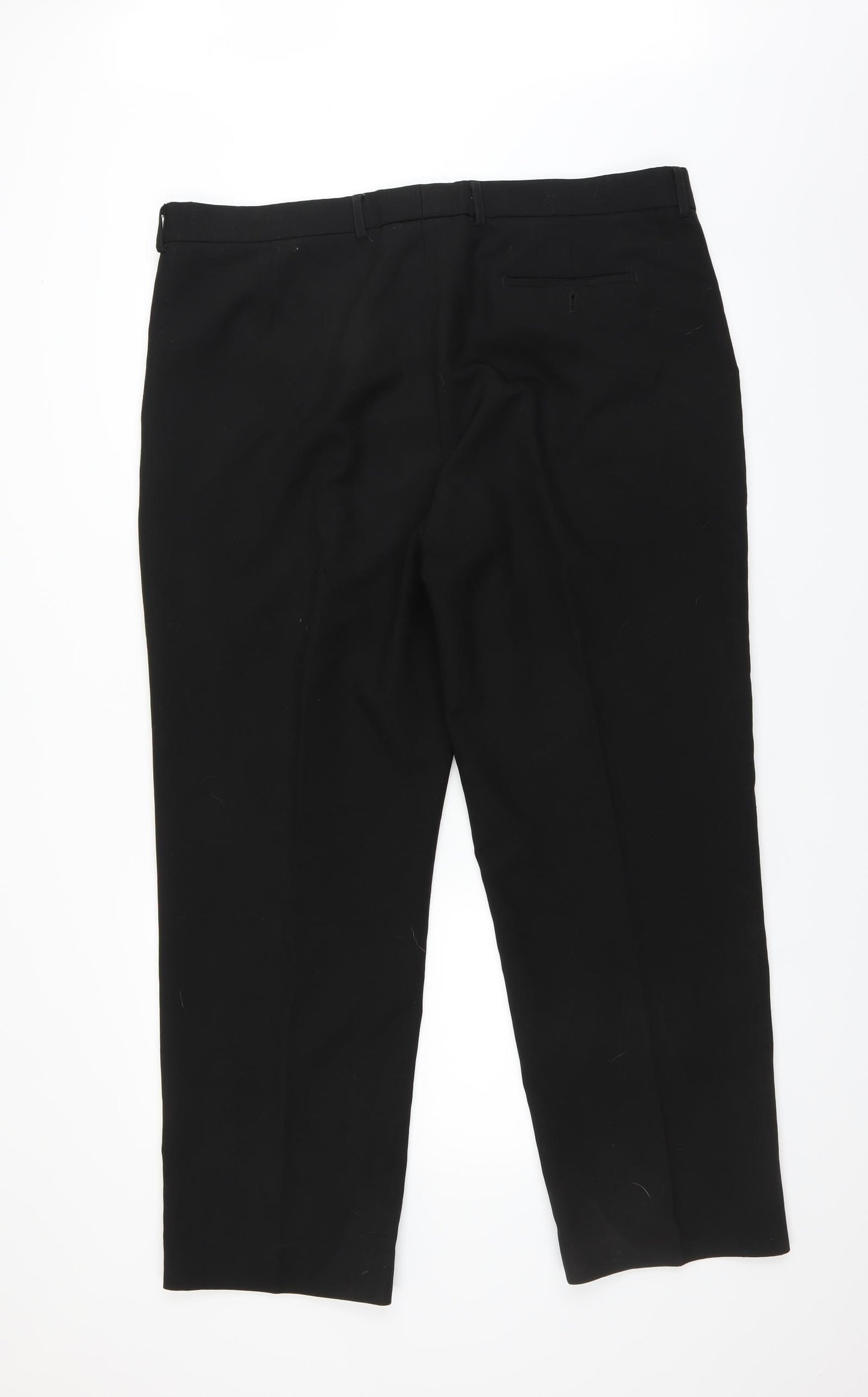 F&F Mens Black   Trousers  Size 42 in L29 in