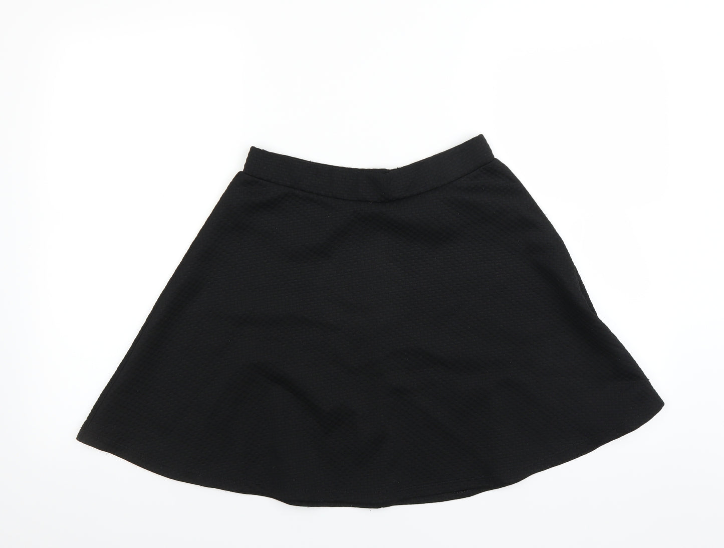 H&M Womens Black   Skater Skirt Size S