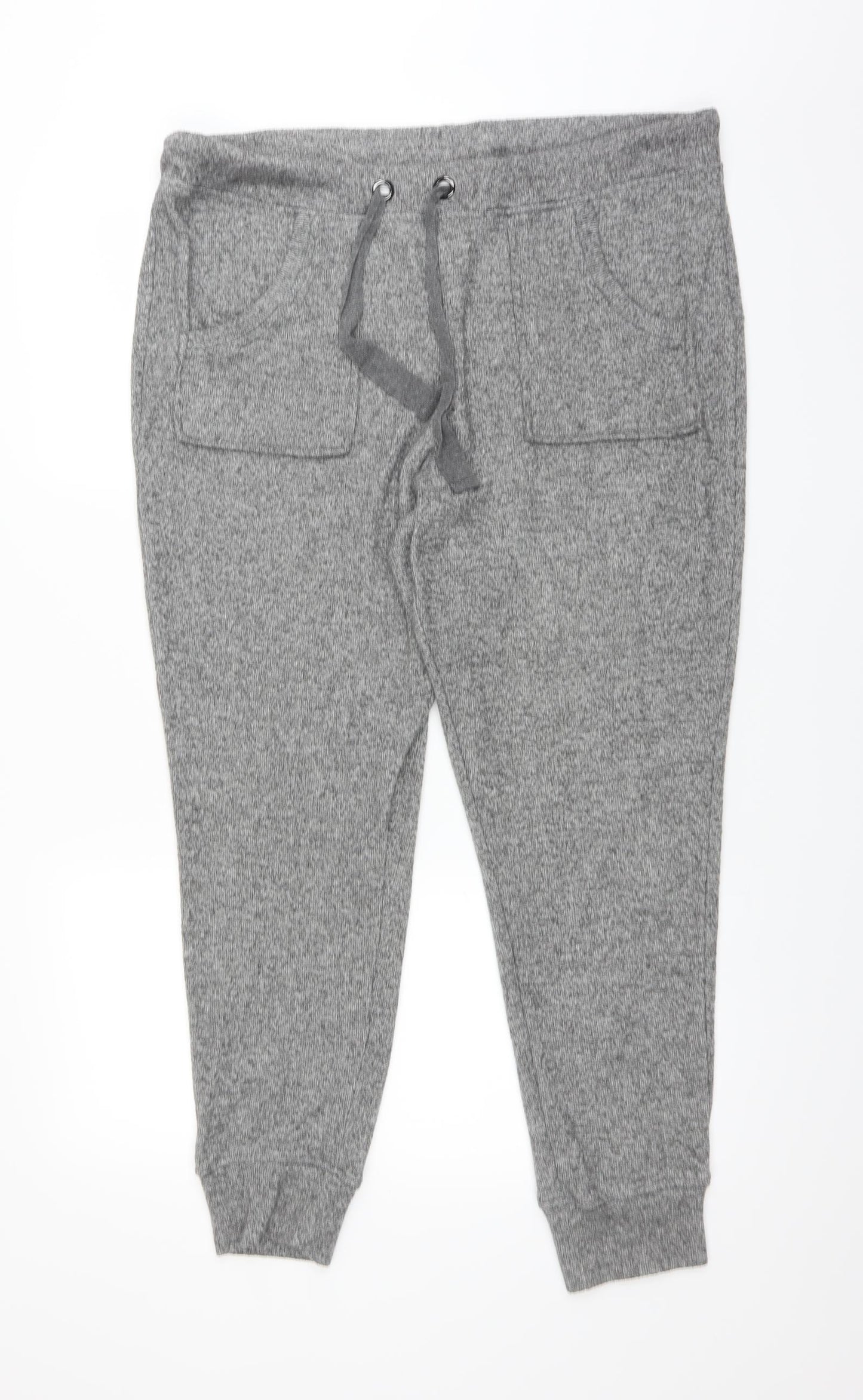 F&F Womens Grey   Jogger Trousers Size 18 L27 in
