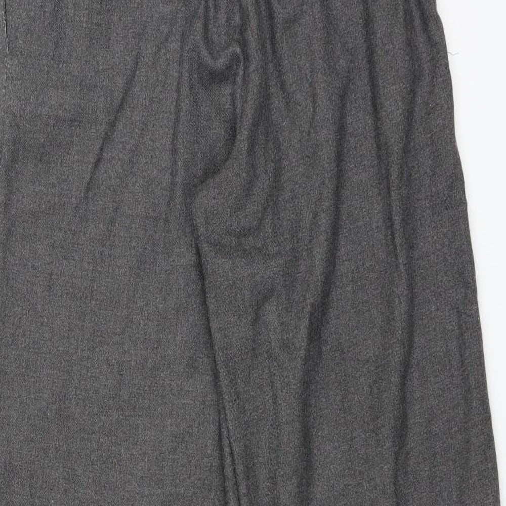 Zara Womens Grey   Trousers  Size XS L24 in - Paper Bag Waist