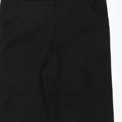 NEXT Womens Black   Trousers  Size 14 L32 in - LONG LEG WIDE LEG