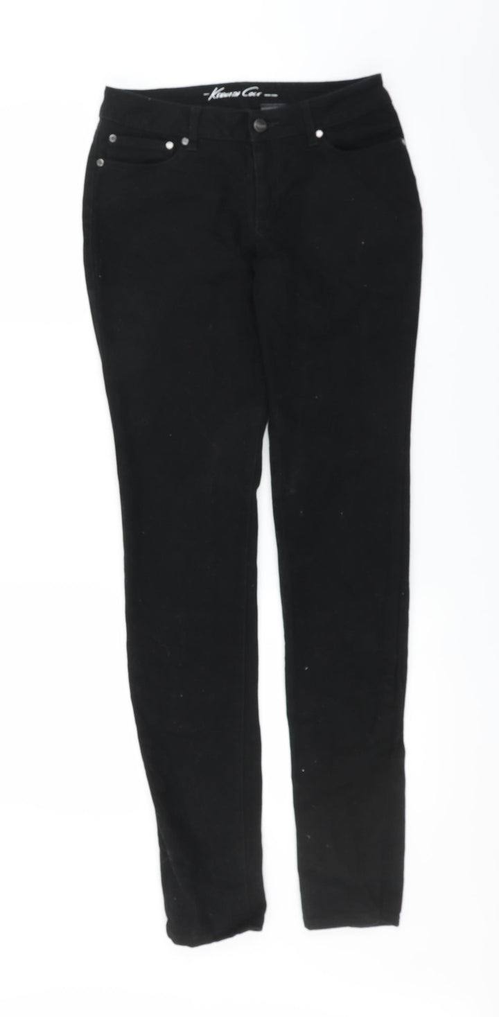 Kenneth Cole Womens Black Denim Skinny Jeans Size 28 in L33 in