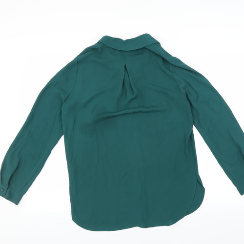 Sainsburys Womens Green   Basic Blouse Size 8