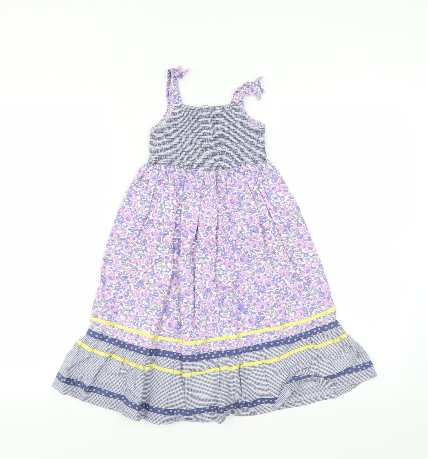 Autograph Girls Purple Floral  Fit & Flare  Size 3-4 Years