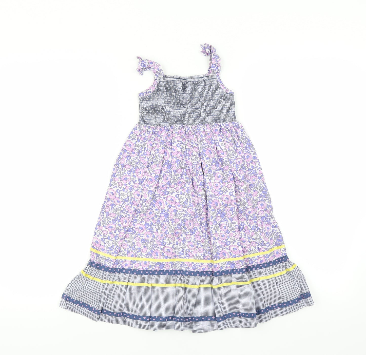 Autograph Girls Purple Floral  Fit & Flare  Size 3-4 Years