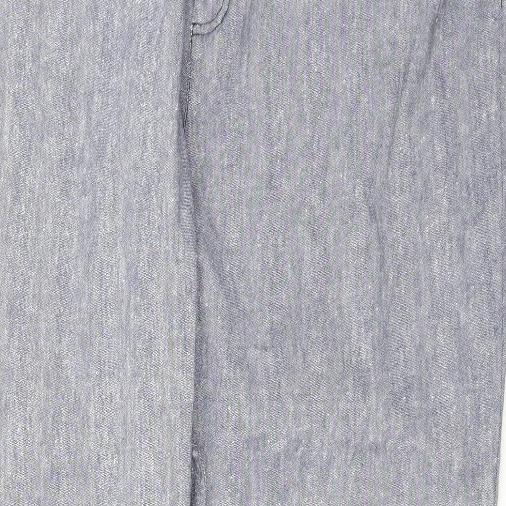 Per Una Womens Blue   Trousers  Size 20 L29 in