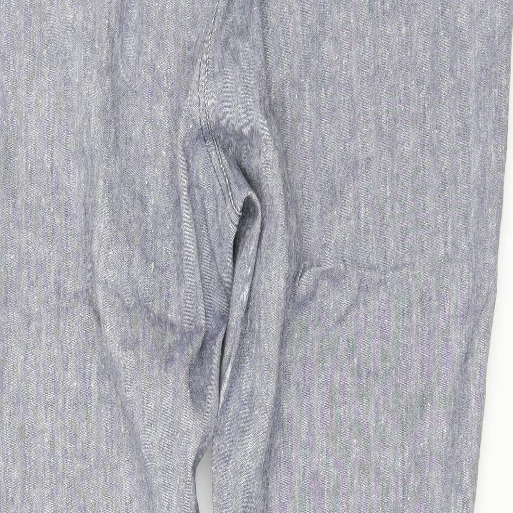 Per Una Womens Blue   Trousers  Size 20 L29 in