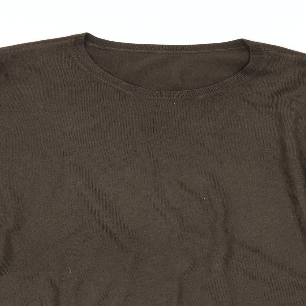 BHS Womens Brown   Pullover Jumper Size 18