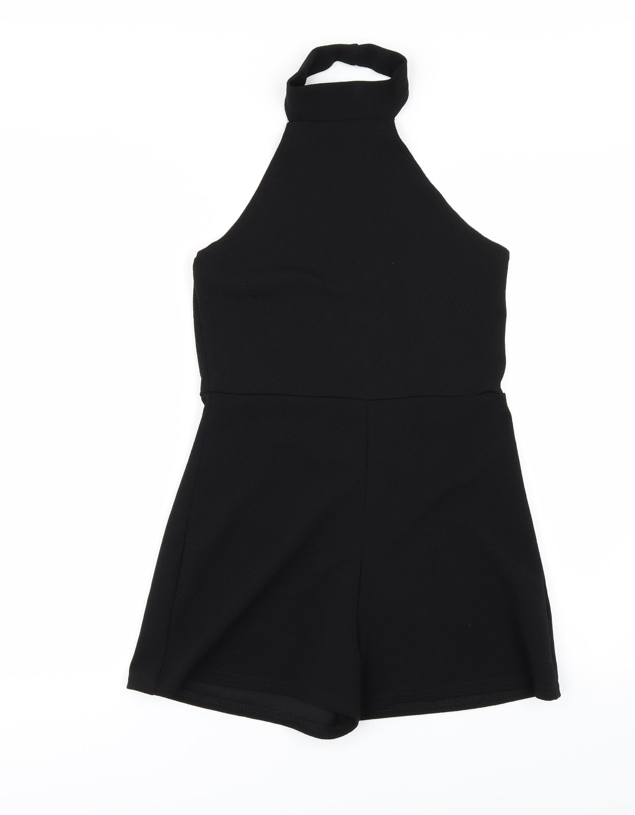 Boohoo Womens Black   Playsuit One-Piece Size 10