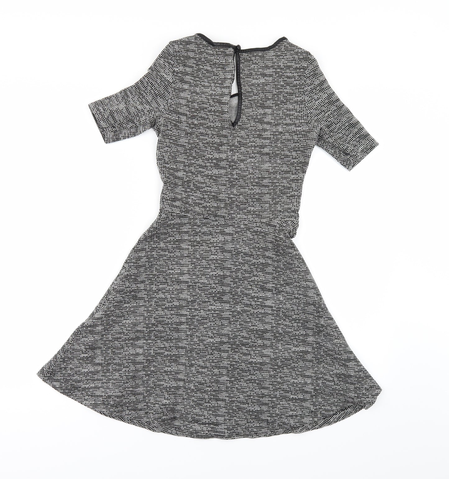 Divided by H&M Womens Grey   Skater Dress  Size 8