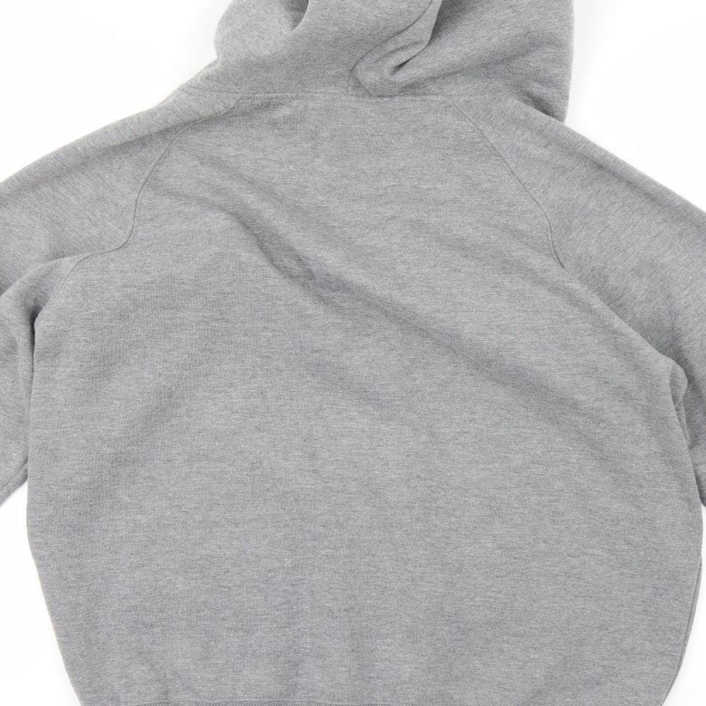 POP Mens Grey   Full Zip Hoodie Size L