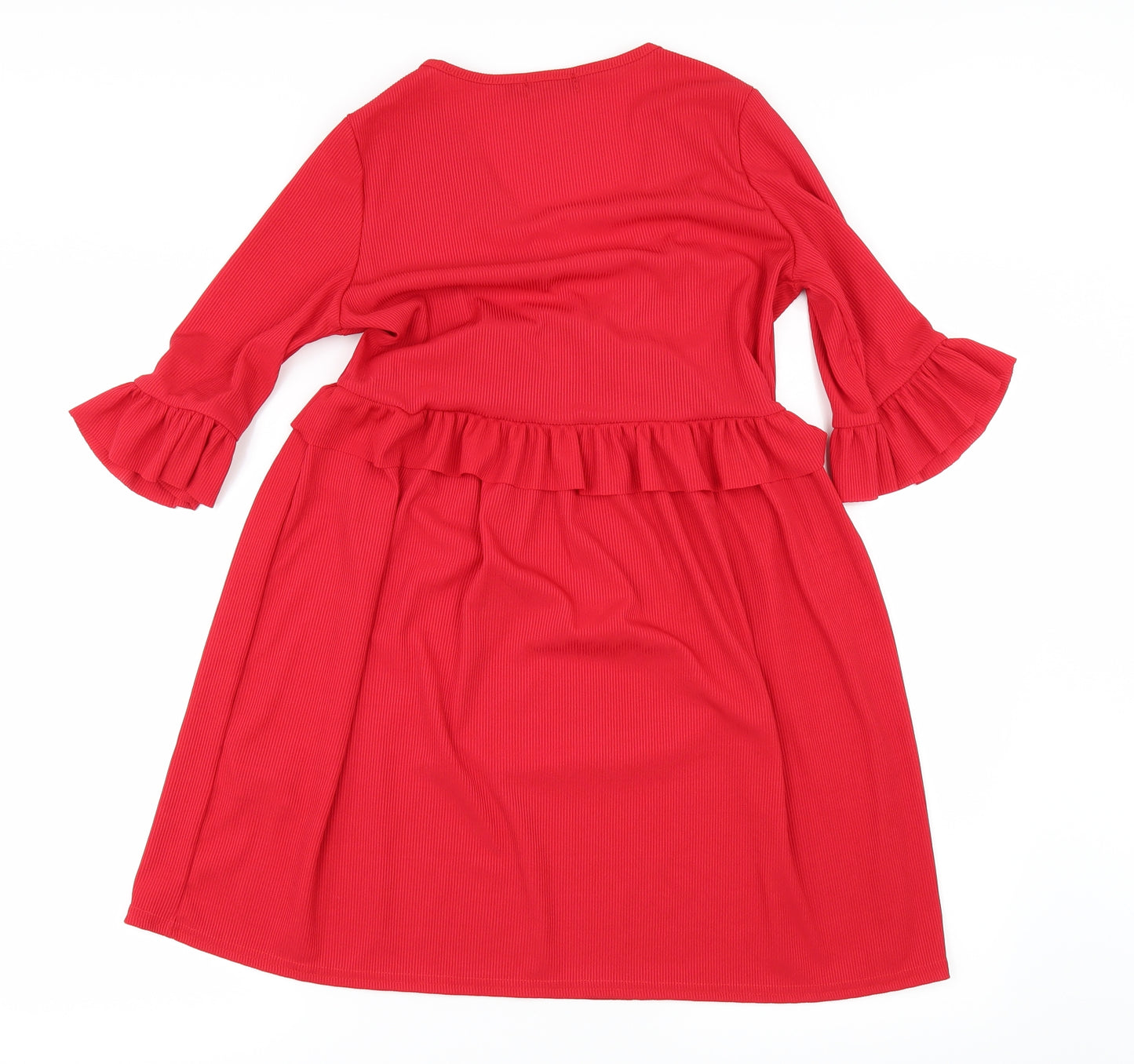 Nasty Gal Womens Red   A-Line  Size 6