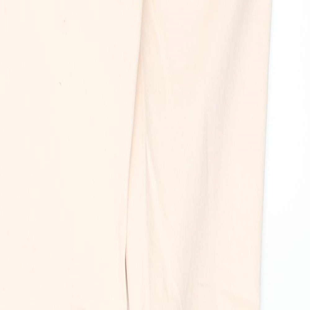 H&M Womens Orange  Denim Skinny Jeans Size 4 L28 in