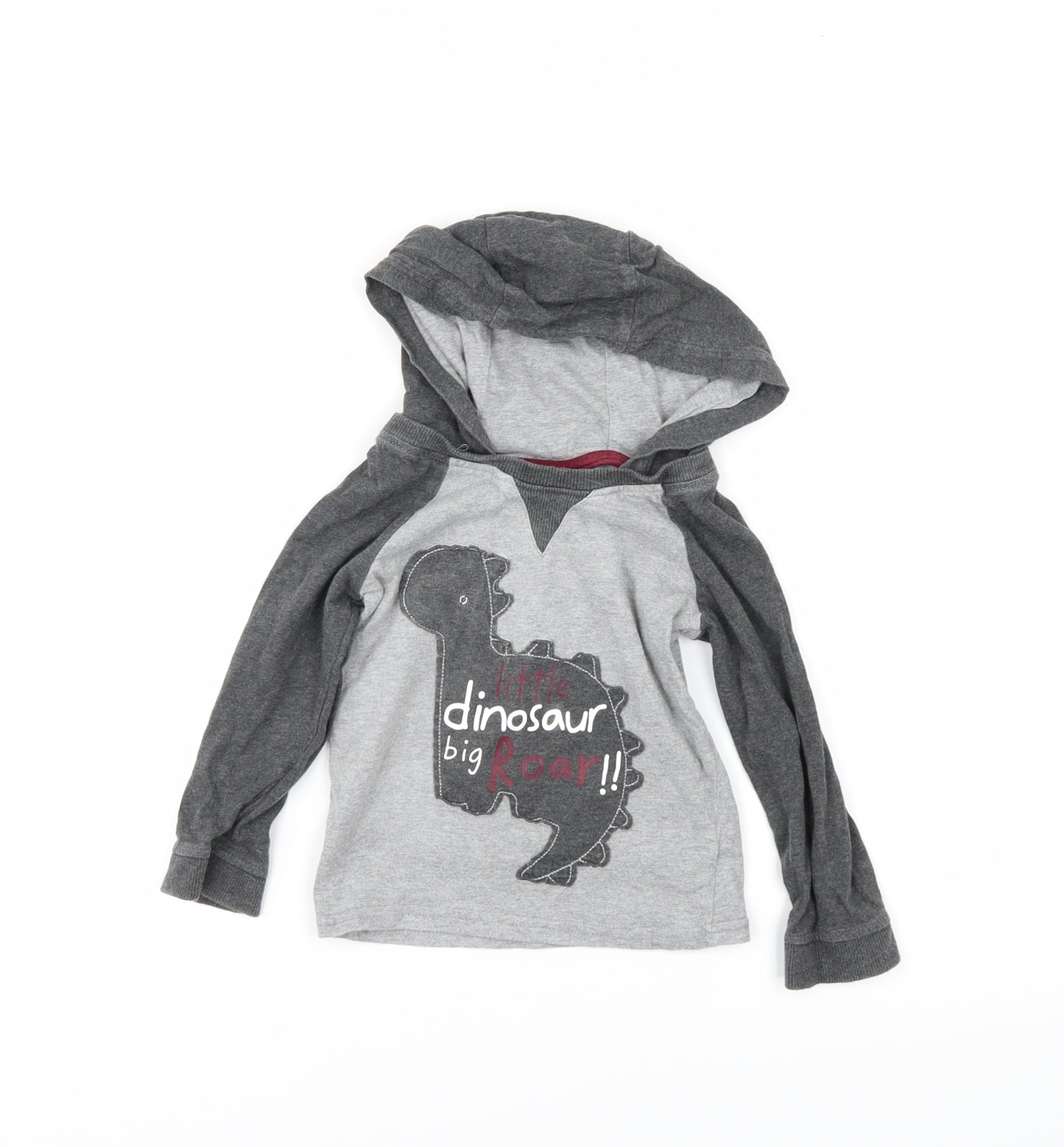 George Boys Grey   Basic T-Shirt Size 12-18 Months