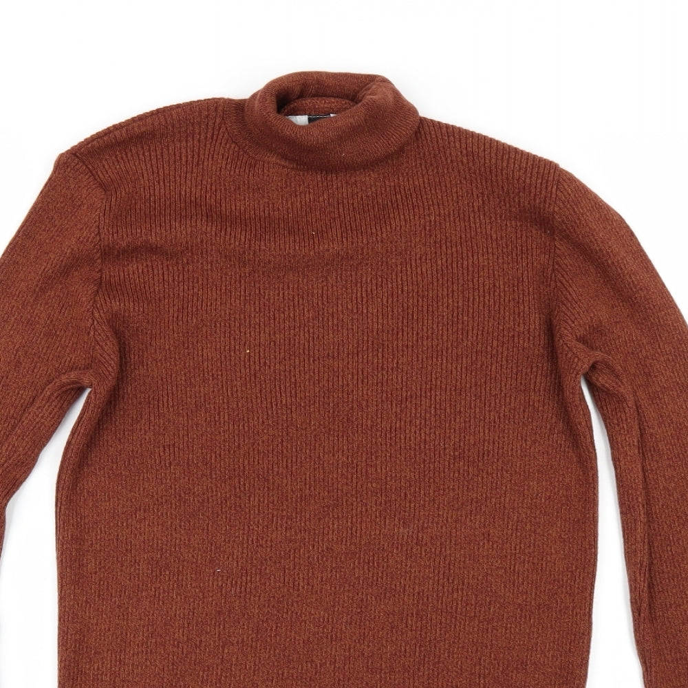 Topman Mens Brown   Pullover Jumper Size S