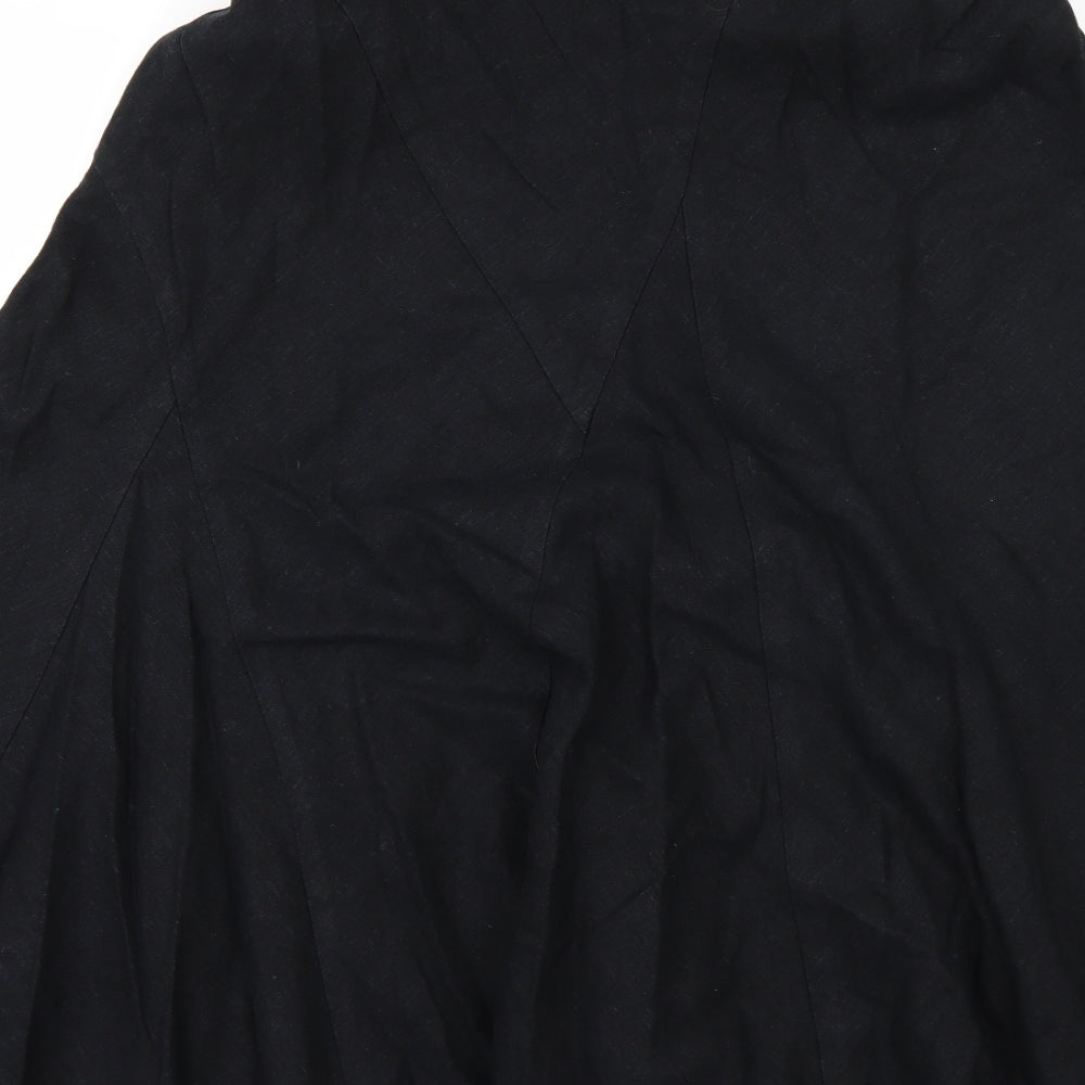 Marks and Spencer Womens Black   A-Line Skirt Size 18