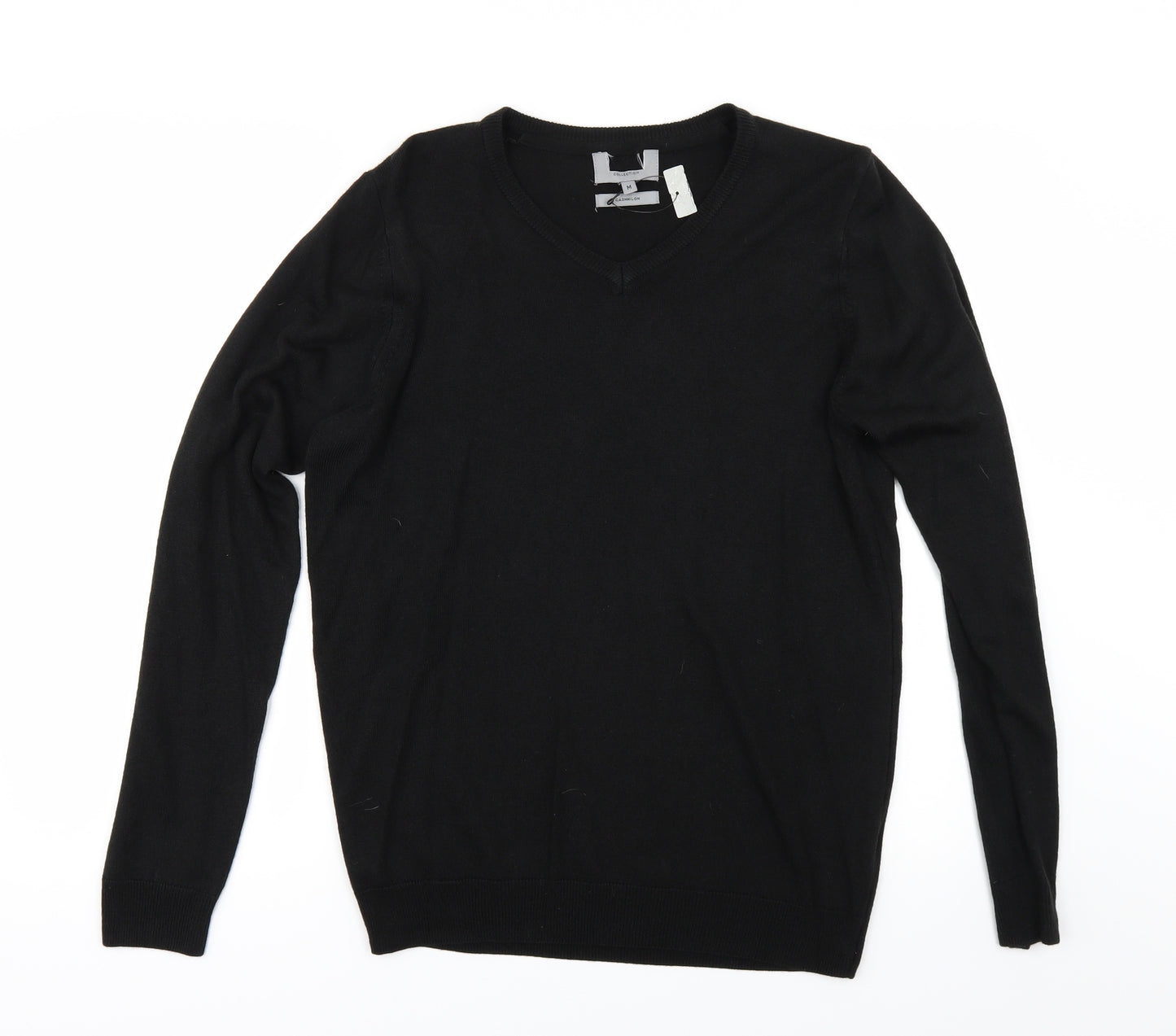 Marks and Spencer Mens Black   Pullover Jumper Size M