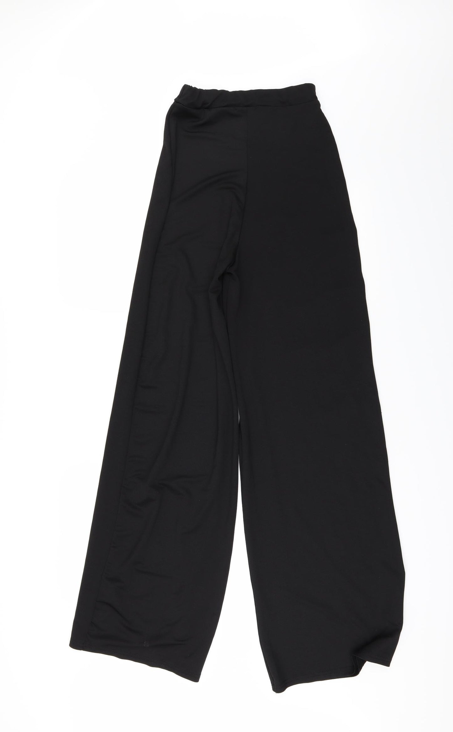 PRETTYLITTLETHING` Womens Black   Trousers  Size 6 L34 in - `