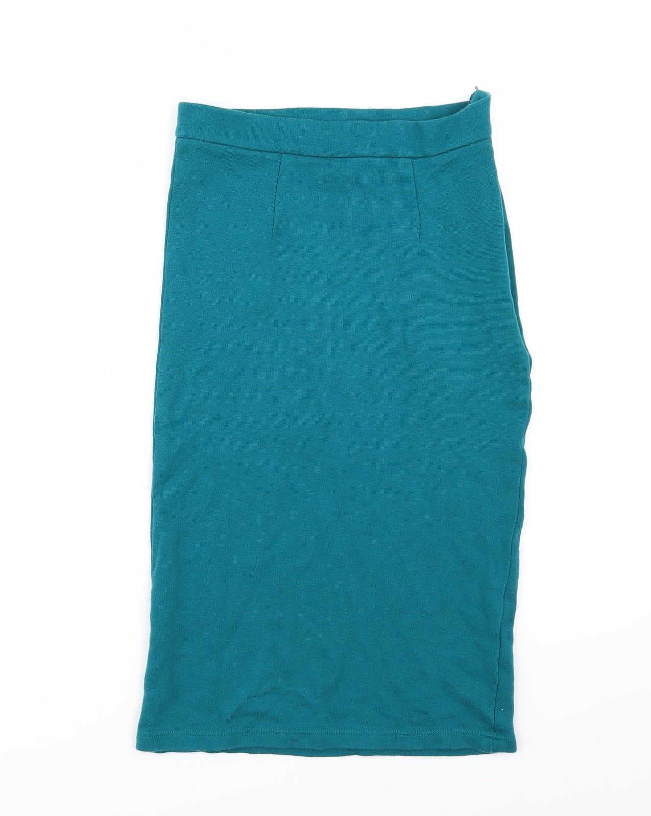 Topshop Womens Green   Straight & Pencil Skirt Size 8