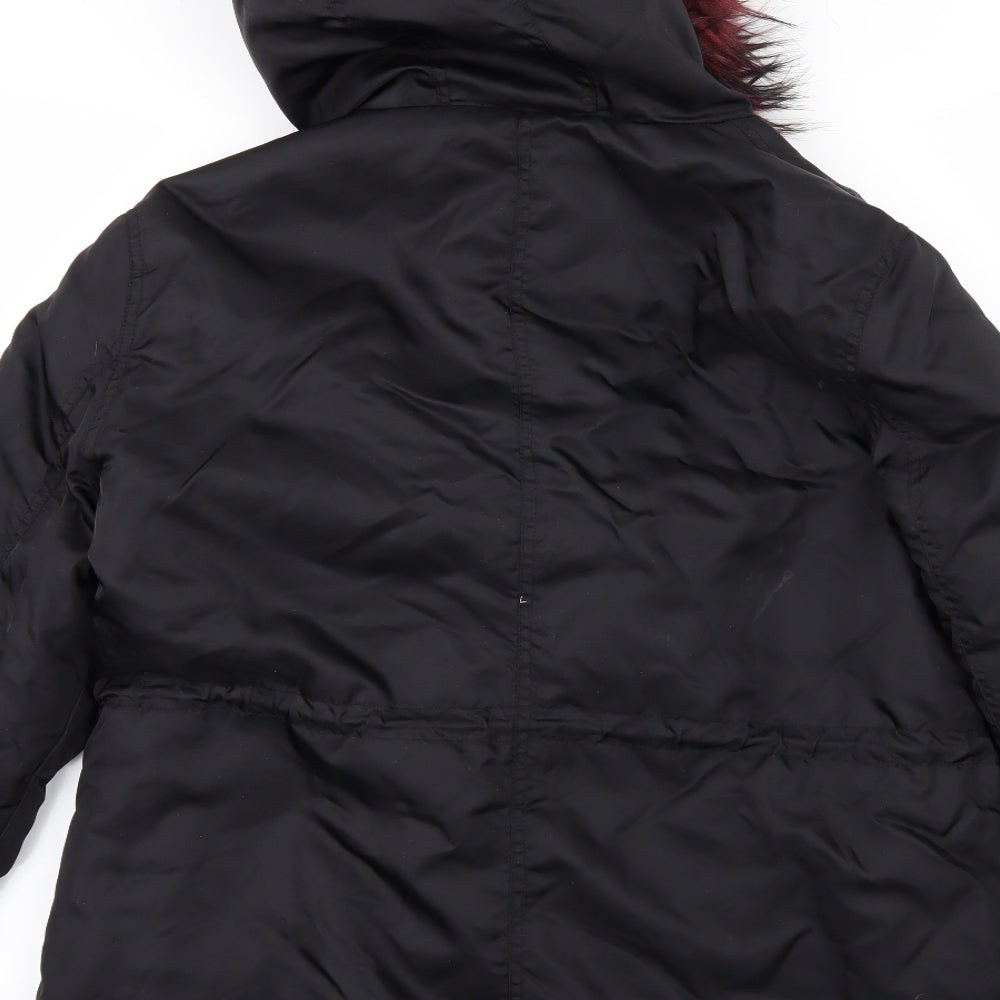 Papaya Womens Black   Jacket  Size 18