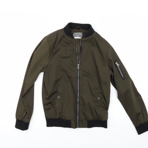 Primark Girls Green   Jacket  Size 11-12 Years