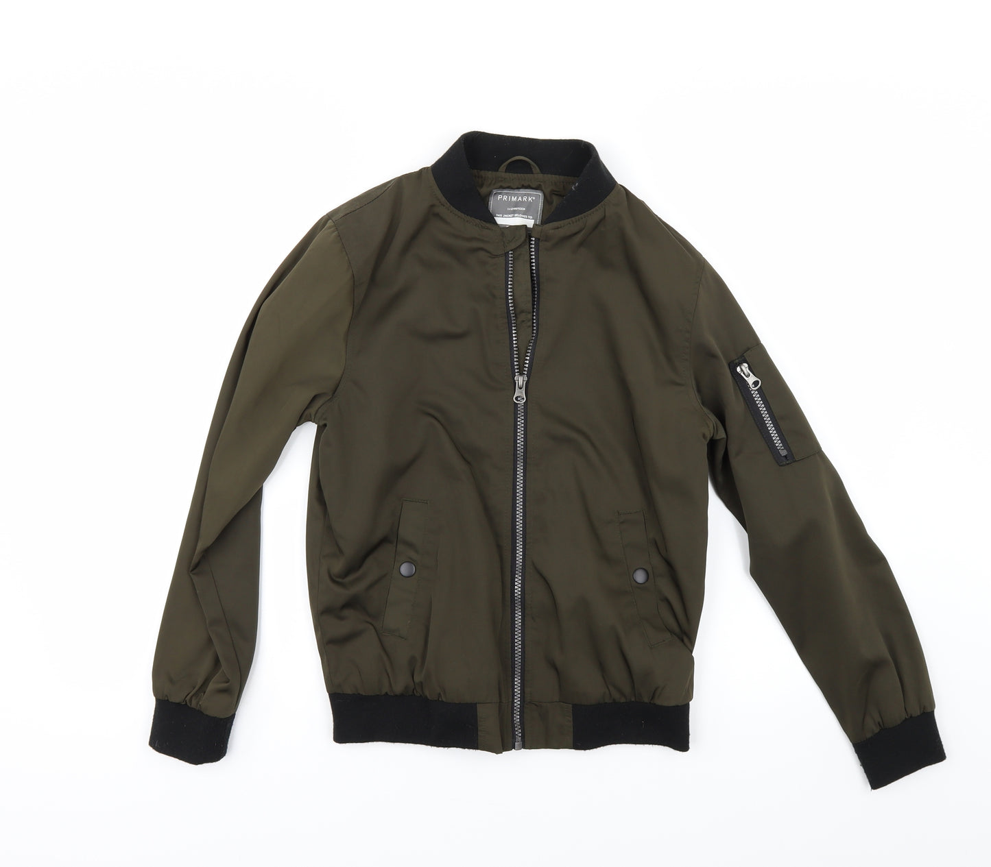 Primark Girls Green   Jacket  Size 11-12 Years