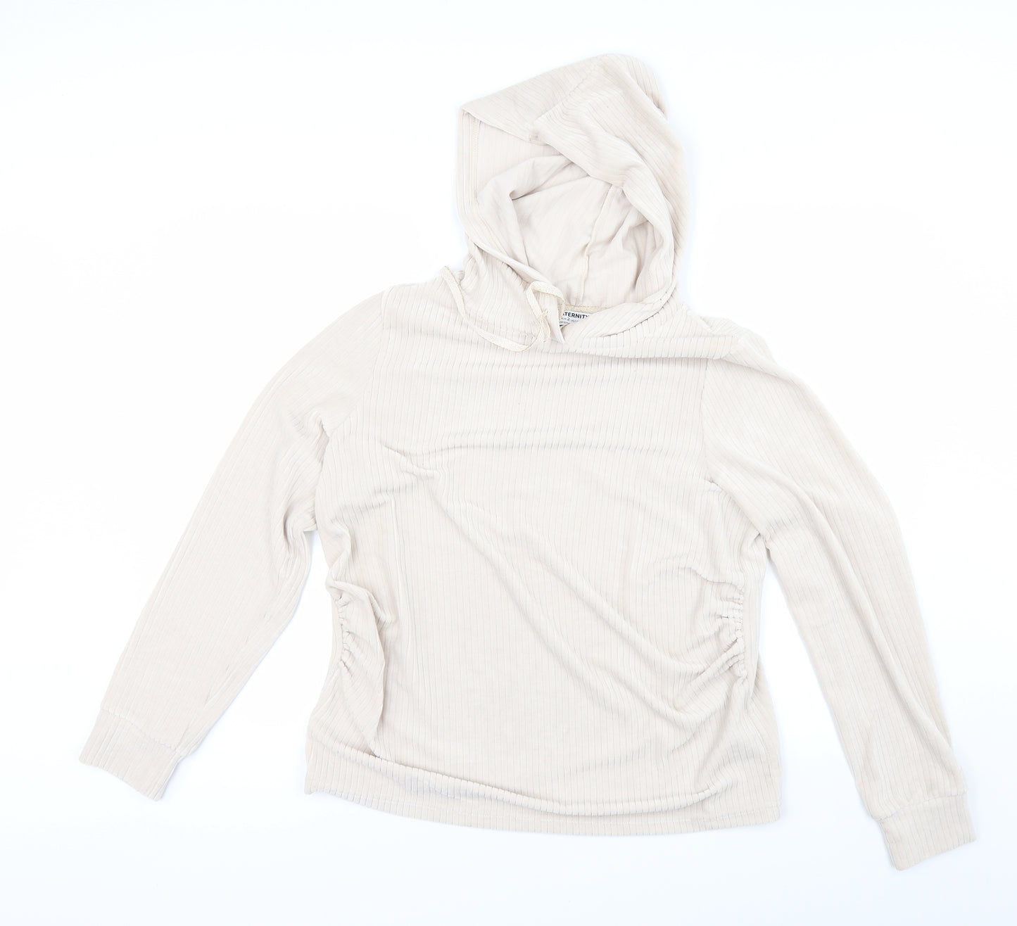 Dorothy Perkins  Womens Beige   Pullover Hoodie Size S  - MATERNITY