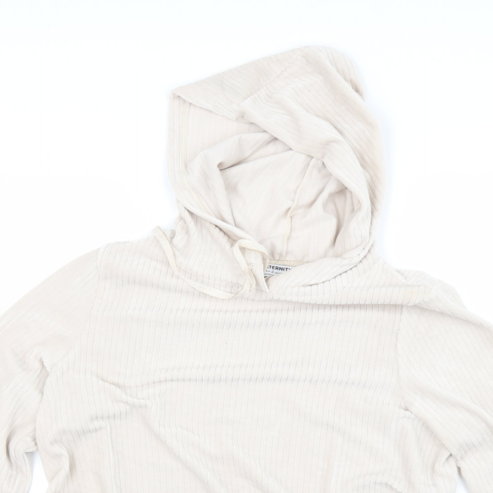 Dorothy Perkins  Womens Beige   Pullover Hoodie Size S  - MATERNITY