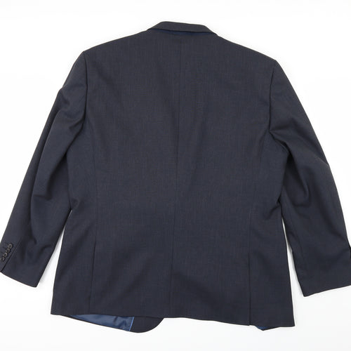 F&F Mens Blue   Jacket Suit Jacket Size 50