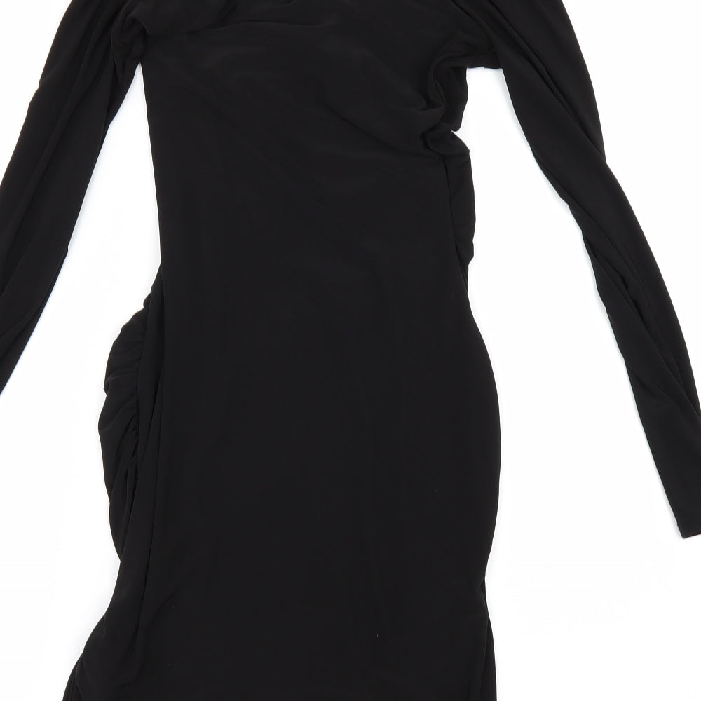 PRETTYLITTLETHING` Womens Black   Bodycon  Size 6