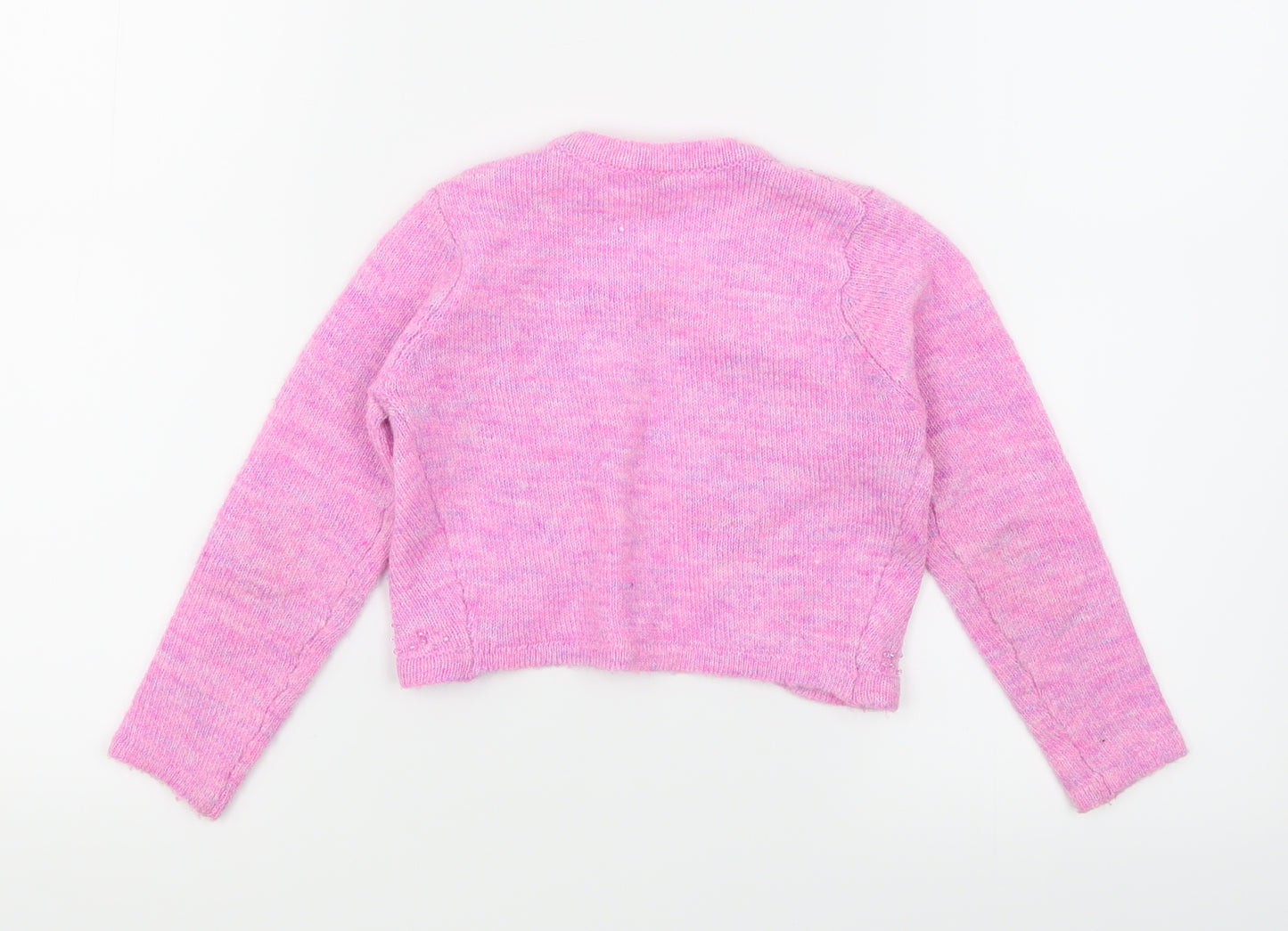 NEXT Girls Pink   Cardigan Jumper Size 4 Years
