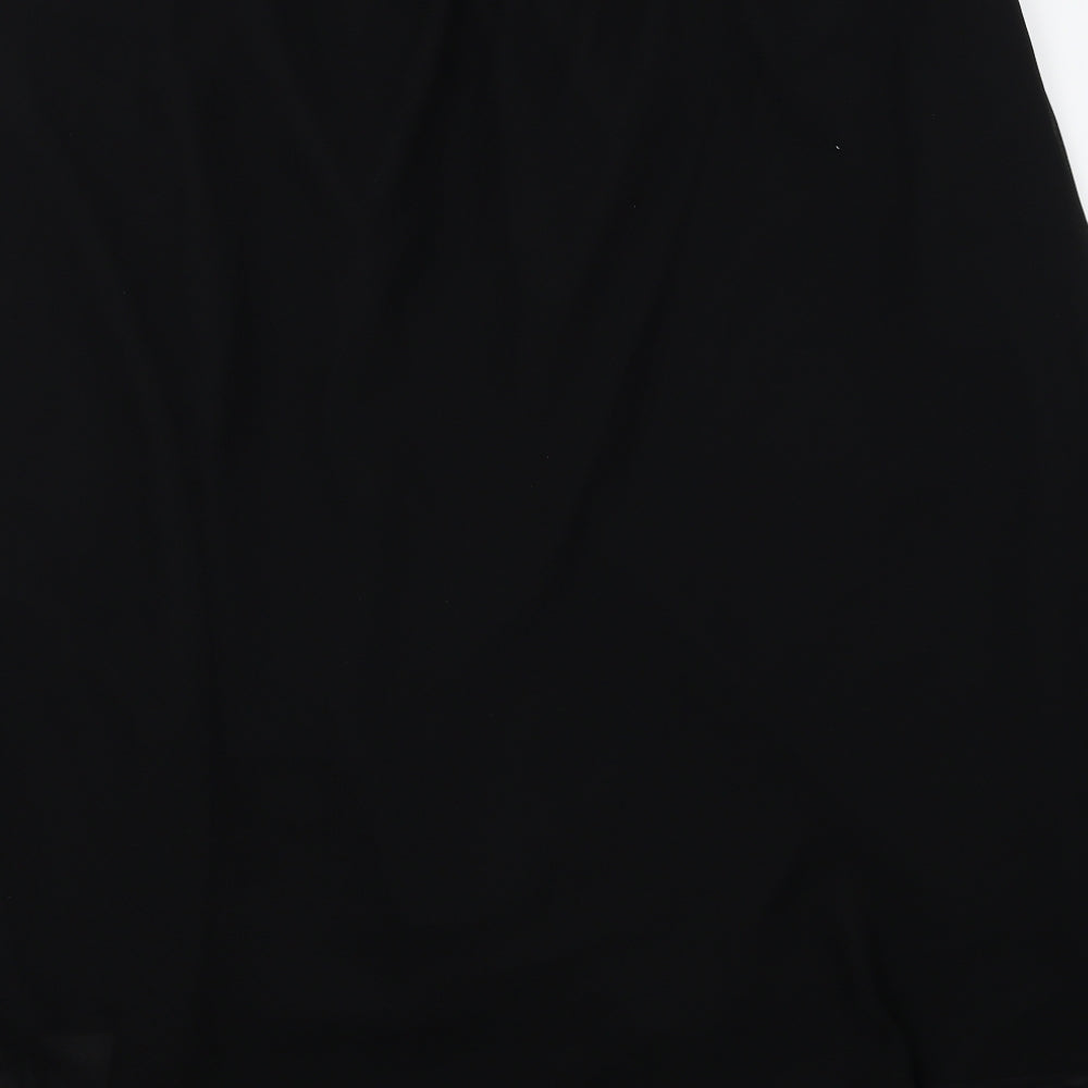 Joanna Hope Womens Black   Flare Skirt Size 26