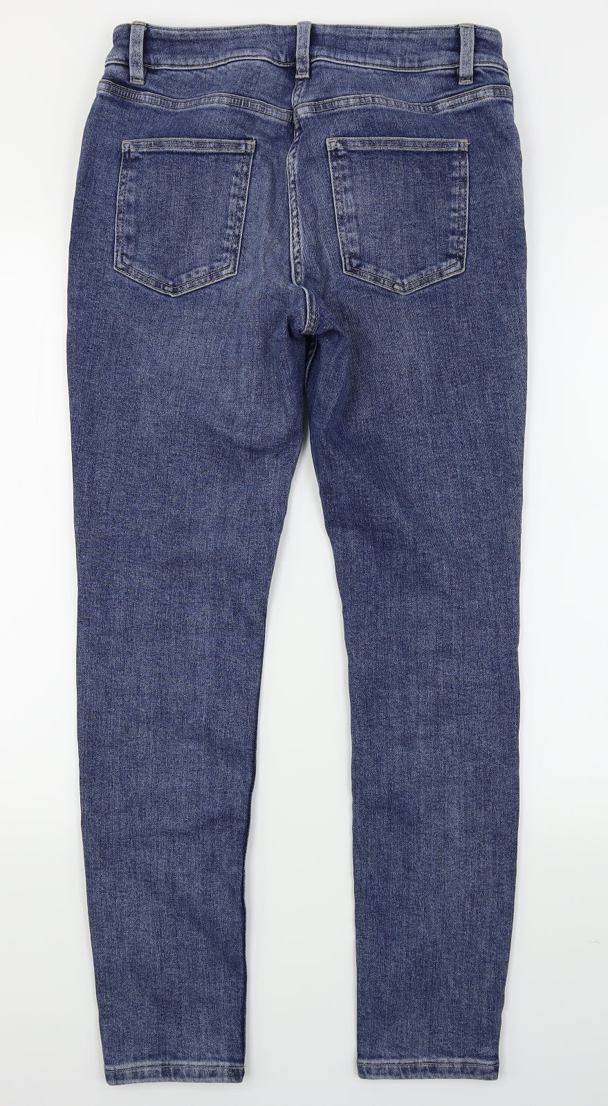 NEXT Womens Blue  Denim Skinny Jeans Size 12 L28 in