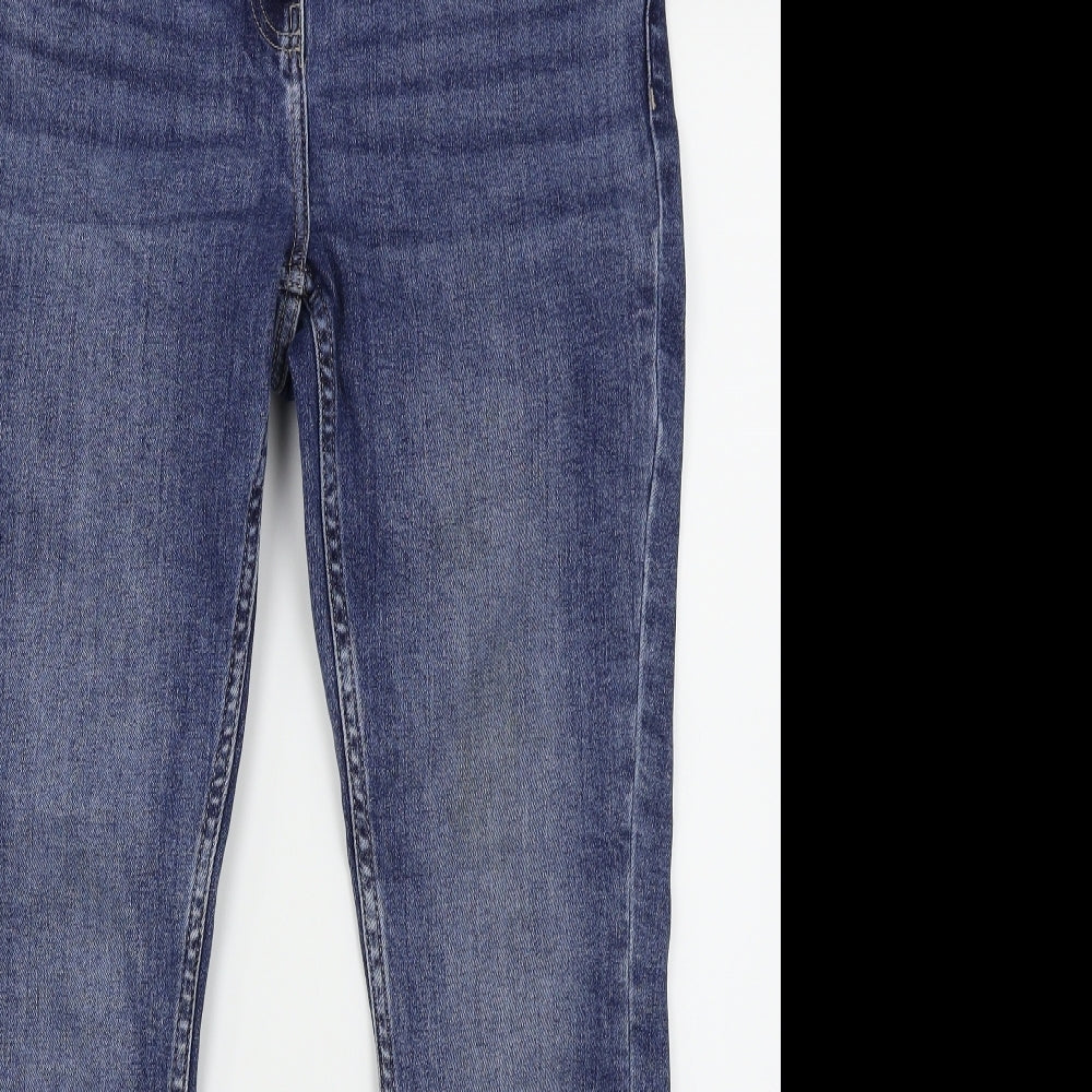 NEXT Womens Blue  Denim Skinny Jeans Size 12 L28 in