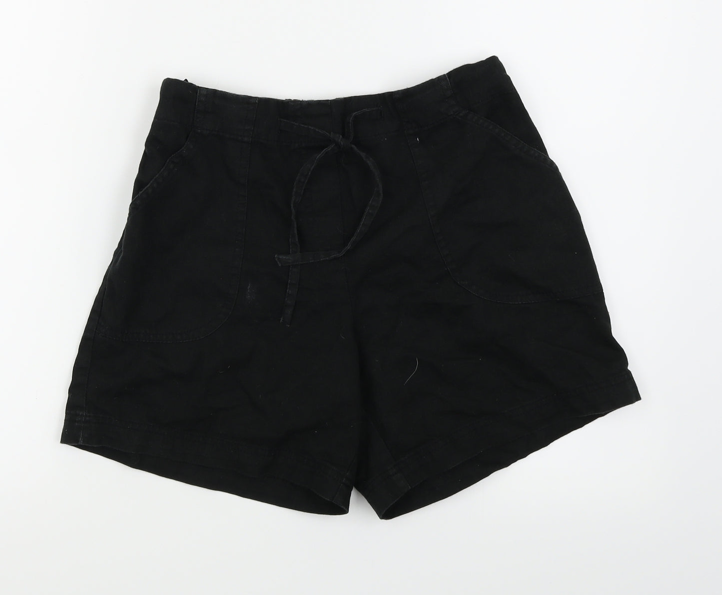 Geoge Womens Black   Boyfriend Shorts Size 10
