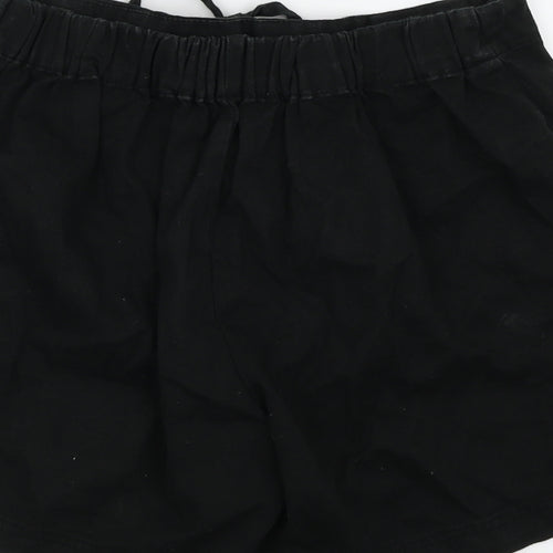Geoge Womens Black   Boyfriend Shorts Size 10