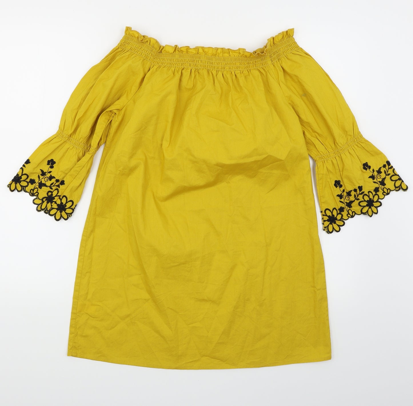 Papaya Womens Yellow   A-Line  Size 10
