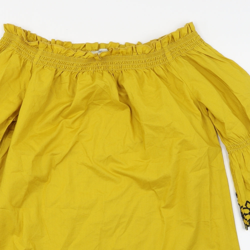 Papaya Womens Yellow   A-Line  Size 10