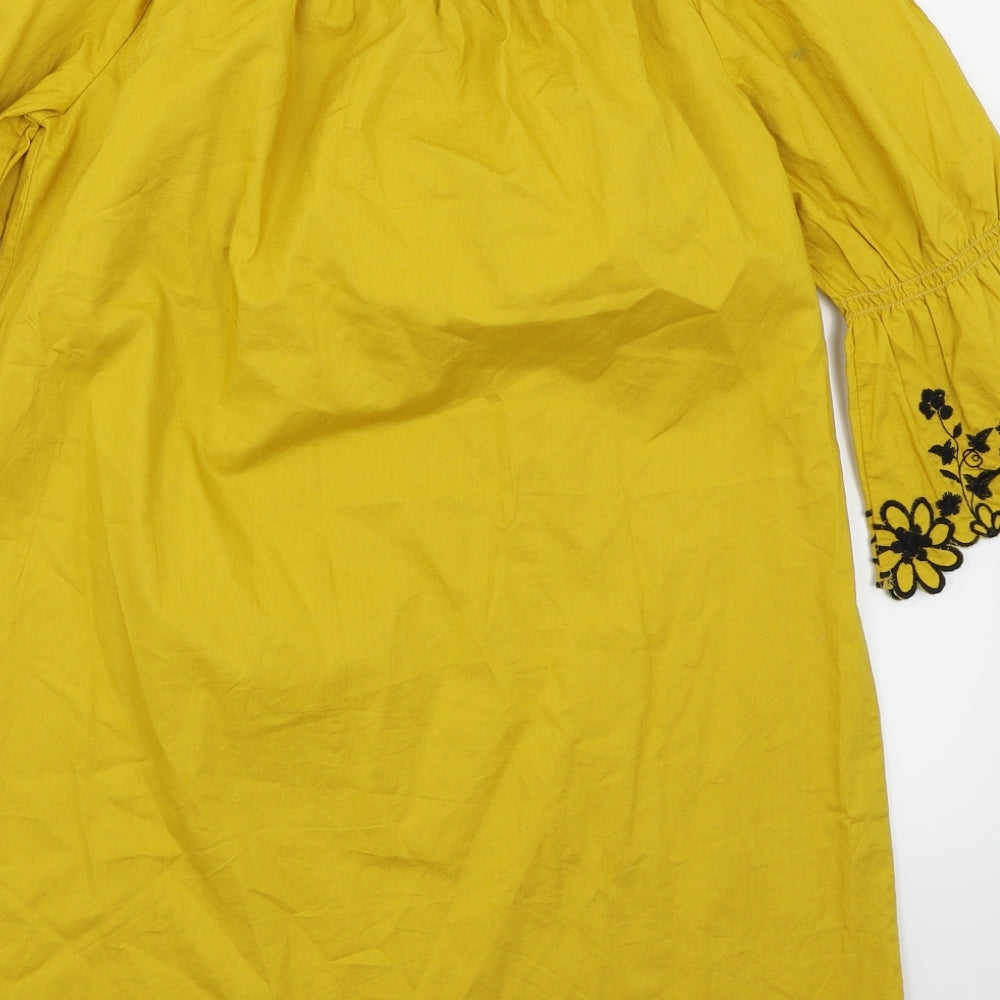 Papaya Womens Yellow   A-Line  Size 10