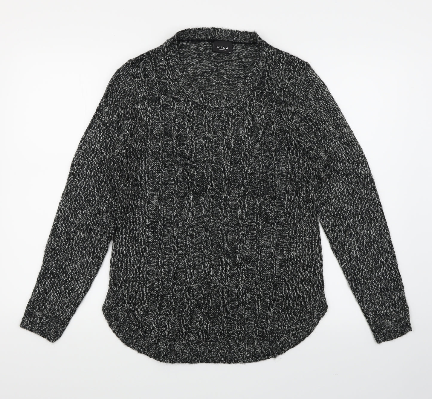 VILA Womens Black   Pullover Jumper Size M