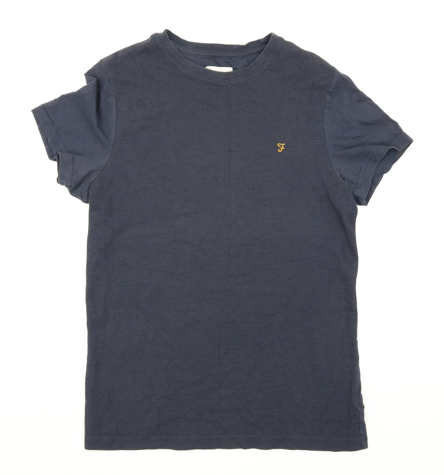 Farah Mens Blue    T-Shirt Size S