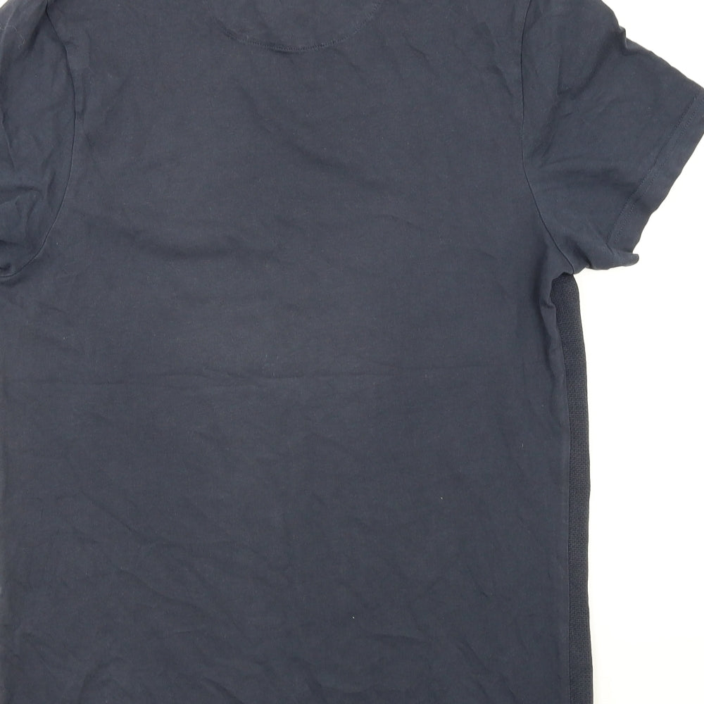 Farah Mens Blue    T-Shirt Size S