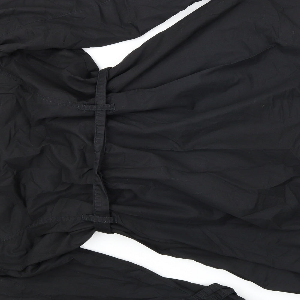 New Look Womens Black   Overcoat Coat Size 20