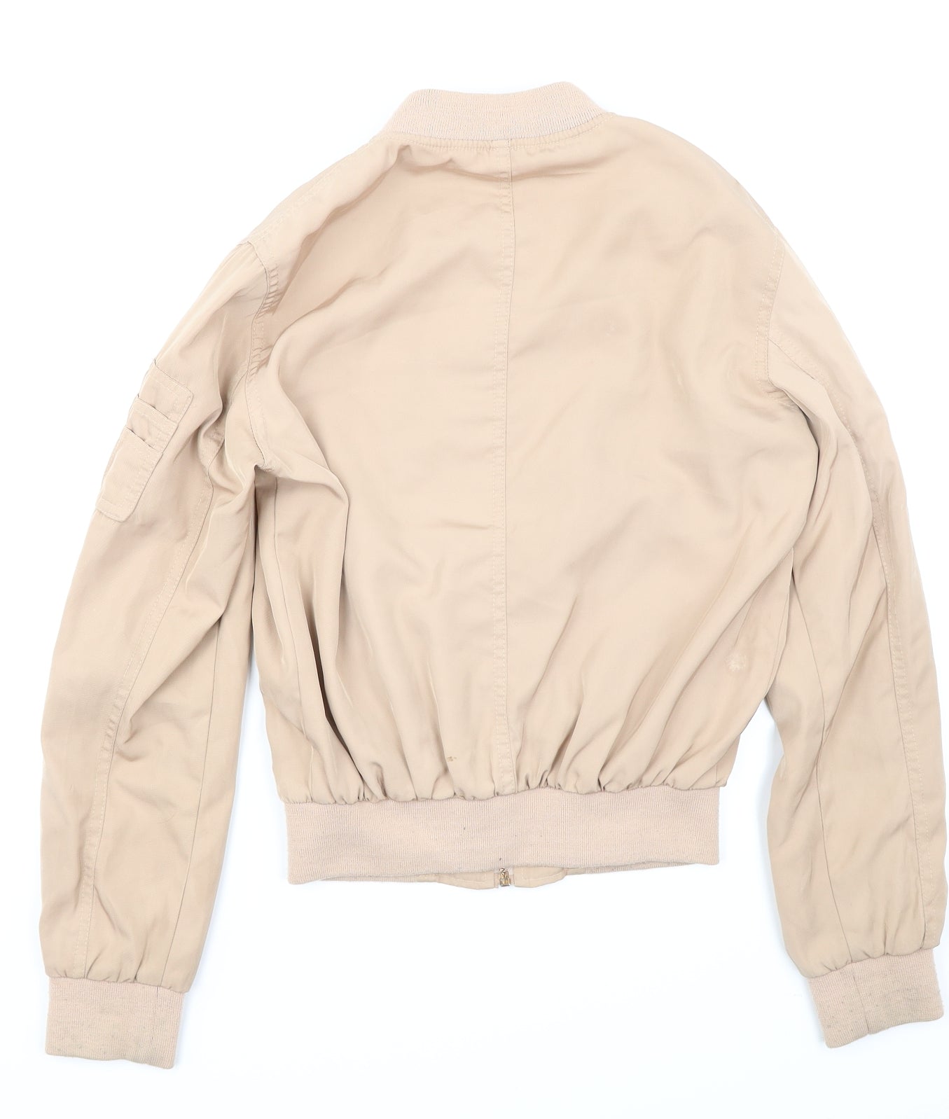 Atmosphere Womens Beige   Bomber Jacket Jacket Size 6